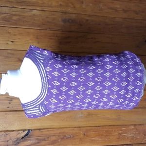 Purple Skies Are Blue top, size M